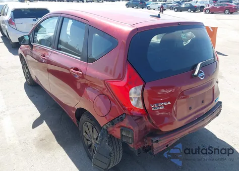 2016 Nissan Versa Note S (Sr)/S Plus/Sl/Sr/Sv z USA, uszkodzony, nr VIN 3N1CE2CP0GL366172